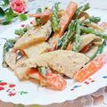 旦那は皿洗い's cooksnap of when they made 簡単☆筍のごまドレッシング和え.