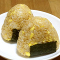 chou*'s cooksnap of when they made 焼豚のたれで♪簡単！焼豚と卵のおにぎり.