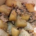 柳生十兵衛茜's cooksnap of when they made 超簡単！大根の挽肉あんかけ.