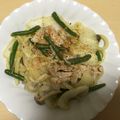 うどん好きなれいれい's cooksnap of when they made 浅漬バターうどん.