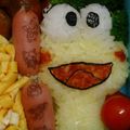 ゆーなん☆'s cooksnap of when they made ど根性☆ピョン吉☆キャラ弁.