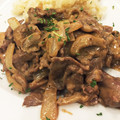 Mizzelle's cooksnap of when they made 母直伝！ 簡単！ ビーフストロガノフ.
