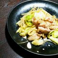 ぼんめぐ's cooksnap of when they made カレー♪焼きうどん.