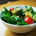 しじみごはん's cooksnap of when they made 簡単！アボカドとトマトのグリーンサラダ.