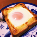 まやはや's cooksnap of when they made 簡単★半熟卵が美味しいマヨトースト.