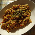 ラリー＆サラ's cooksnap of when they made 残りご飯で　麺つゆ任せの和風カレーピラフ.