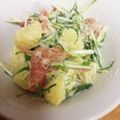 rin0418r24's cooksnap of when they made じゃが芋と水菜のシャキっとゴロっとサラダ.
