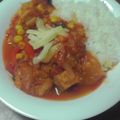 ユハラ's cooksnap of when they made 豚肉のトマトシチュー.