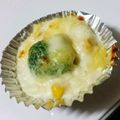 まぐゆ's cooksnap of when they made お弁当用ミニグラタン★冷凍保存.