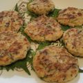 れのっち's cooksnap of when they made あっさり！サバ水煮と豆腐のハンバーグ.