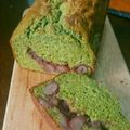 ameうめ's cooksnap of when they made 抹茶とあずきのパウンドケーキ.