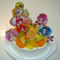 ぁーチャン★'s cooksnap of when they made なんちゃってプリキュアケーキ.