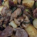 KSTake's cooksnap of when they made ジャガイモと豚肉のガーリックバター炒め.