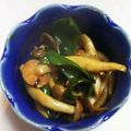あんずちゃんママ's cooksnap of when they made キノコとピーマンの塩昆布炒め☆.
