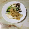 koodo's cooksnap of when they made 魚のソテー☆オニオンマスタードソースで。.