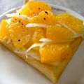 てぃぐまな's cooksnap of when they made シチリア風☆オレンジサラダトースト.