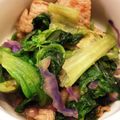 おぅぷん's cooksnap of when they made レタス大量消費！包丁不要！レタス炒め.