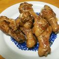 とびおちゃん's cooksnap of when they made 手羽元＊甘辛焼き.