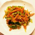 ノブカホ's cooksnap of when they made しりしり風☆簡単ニンジン＆キャベツの一品.