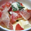 yukanan's cooksnap of when they made ❤トマトｔｏとうふのイタリアンサラダ❤.