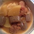 mathewmin's cooksnap of when they made 【包丁いらず】牛すじ煮込みカレー味.