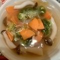 アルカママ's cooksnap of when they made 春雨と野菜の中華スープ.