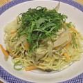 くりぃむ・ぱふ's cooksnap of when they made 大葉ときのこたっぷり★塩焼きそば.