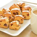kaiselim's cooksnap of when they made バター、卵不使用！全粒粉ヘルシースコーン.