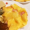 りんごとみかん♬'s cooksnap of when they made 簡単‼トロトロ♪形も綺麗なチーズオムレツ.