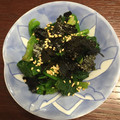 nishipin's cooksnap of when they made 簡単♪ほうれん草と海苔のおひたし.