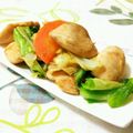 ♪珠香♪'s cooksnap of when they made むね肉とキャベツたっぷりオイスター炒め.