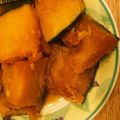 tiasaya's cooksnap of when they made レンジで！甘じょっぱい☆かぼちゃの煮つけ.