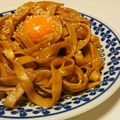 福田イヴちゃん's cooksnap of when they made すき焼き残り汁でパスタ.