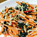 にゃろめ♡'s cooksnap of when they made にんじんとかにかまの梅わかめ和え♪.