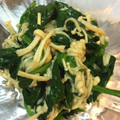 まむーた's cooksnap of when they made ほうれん草とエノキのお浸し.