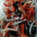 くぅちゃんかーちゃん's cooksnap of when they made 簡単☆なます風わかめの酢の物.