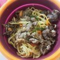 こまぐとこまぐ's cooksnap of when they made コストコのプルコギビーフで焼きそば.