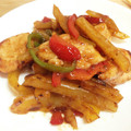 お＊むすび's cooksnap of when they made ごはんが進む♪鶏むね肉とじゃが芋中華炒め.