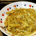 6yukie's cooksnap of when they made ちくわともやしの*てり焼き炒め.