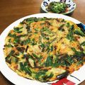 YUKIKI☆'s cooksnap of when they made 簡単♪＊野菜たっぷりチヂミ＆たれ＊.