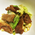 蒼の雫sp's cooksnap of when they made 【節約・簡単】鶏皮キャベツの焼肉ダレ炒め.