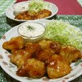 赤い電話's cooksnap of when they made 揚げない！簡単☆鶏胸肉でチキン南蛮☆.