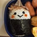 くーまんかい's cooksnap of when they made 節分＊可愛い鬼さんnoおにぎり☆キャラ弁.