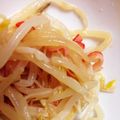 ずみまめ's cooksnap of when they made 簡単☆もやしとカニカマの酢味噌マヨサラダ.