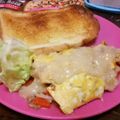 りょうびん's cooksnap of when they made *〜残った肉じゃがであんかけオムレツ*〜.