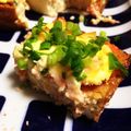 洋ちゃんの嫁's cooksnap of when they made 厚揚げの明太チーズマヨ★糖質1.5g♪.