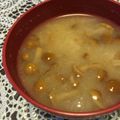 まっきー♪３７'s cooksnap of when they made 温まる♡とろっとろな なめこのお味噌汁.