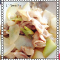 ゅぇっ's cooksnap of when they made 豚と葱のオイマヨ炒め.