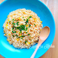 YUH♡ママ's cooksnap of when they made とうもろこしと梅干しの炒飯.