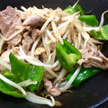 クックVI6LOP☆'s cooksnap of when they made 簡単！もやしピーマン炒め.